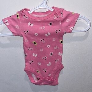 5/$15 Koala baby Pink Floral baby onsie